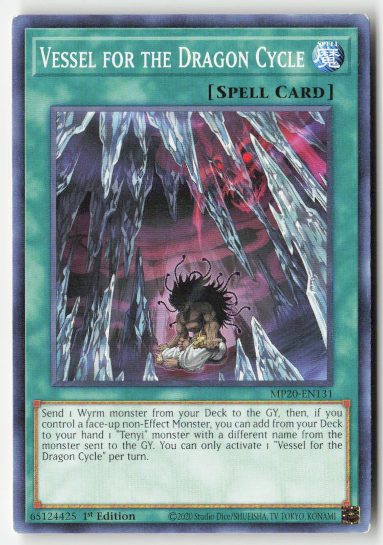Vessel for the Dragon Cycle MP20-EN131 1st Edition Common Moderately Played, Front