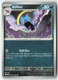 Golbat 042/165 Regular 151 Moderately Played