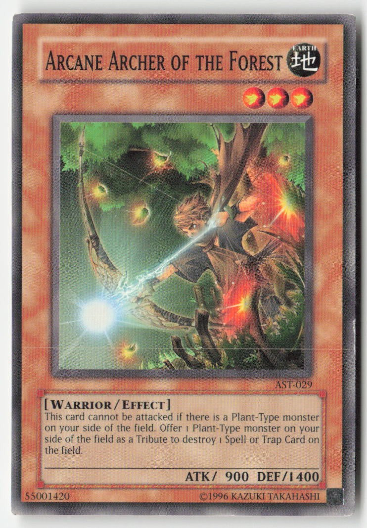 Arcane Archer of the Forest AST-029 Unlimited Common Moderately Played, Front
