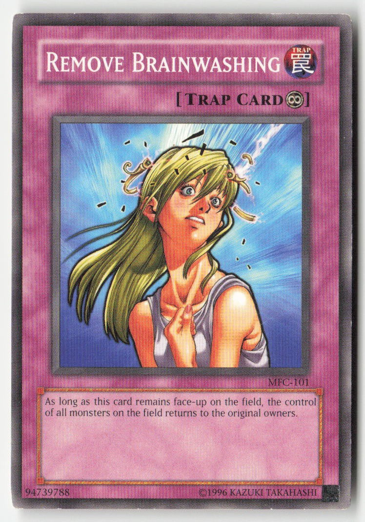 Remove Brainwashing MFC-101 Unlimited Common Moderately Played, Front