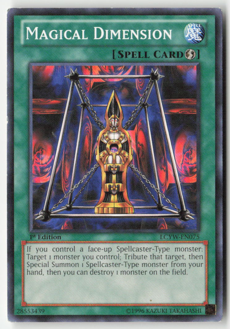 Magical Dimension LCYW-EN075 1st Edition Common Moderately Played