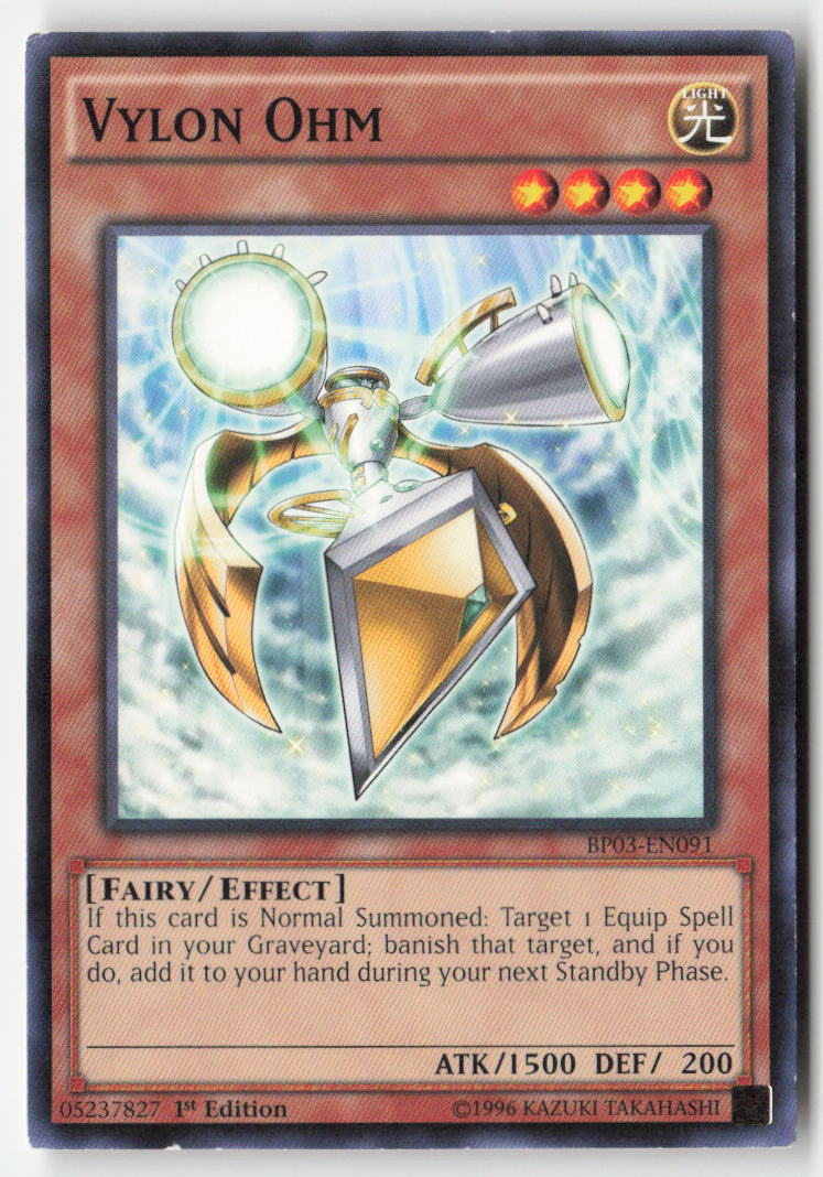 Vylon Ohm BP03-EN091 1st Edition Common Moderately Played