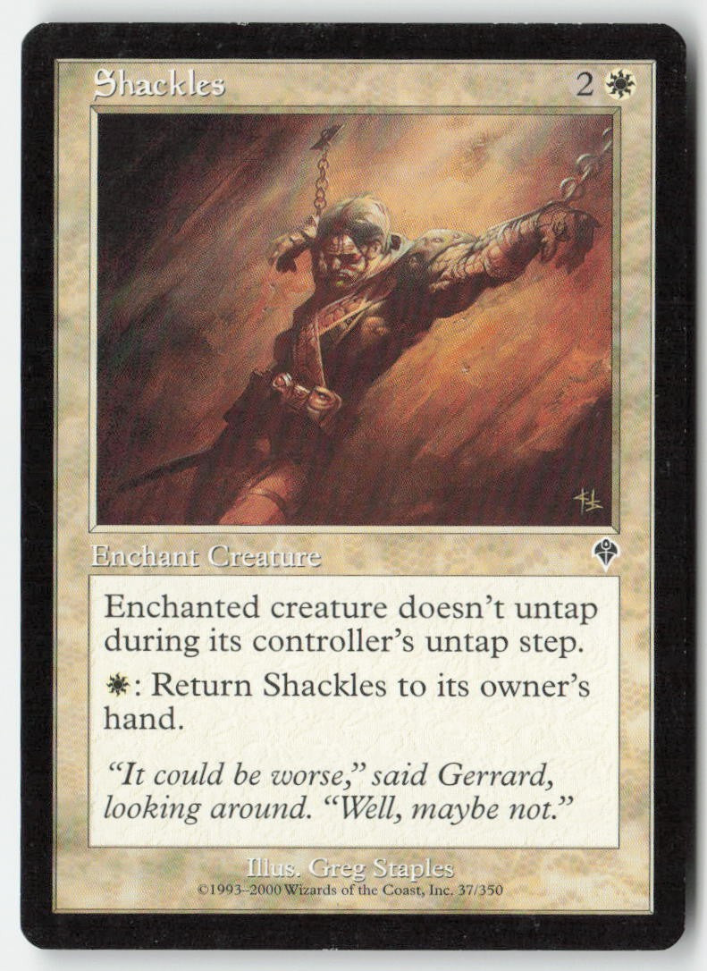 Shackles INV 37 Common Moderately Played