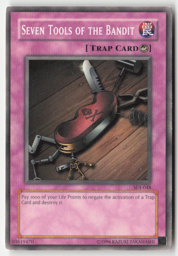 Seven Tools of the Bandit SDJ-048 Unlimited Common Moderately Played