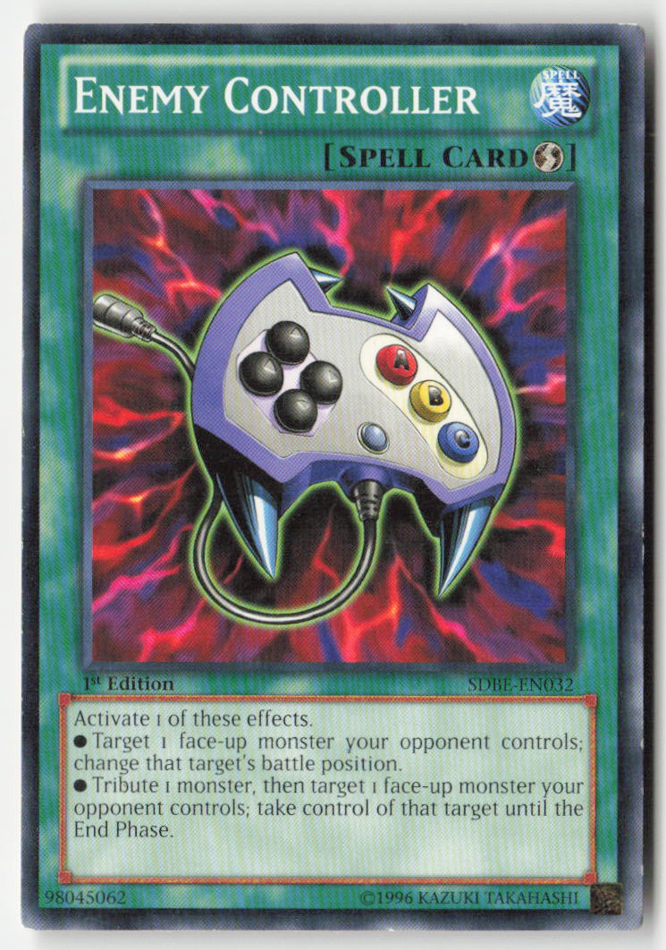 Enemy Controller SDBE-EN032 1st Edition Common Moderately Played, Front