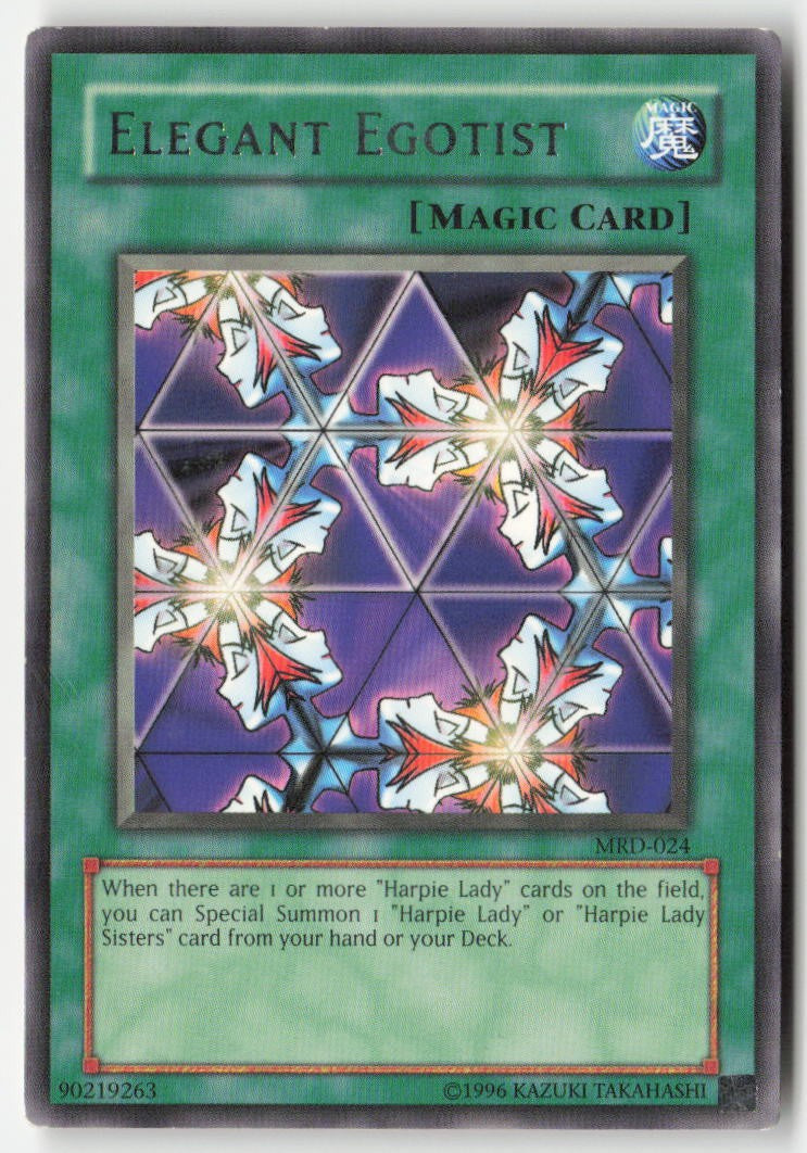 Elegant Egotist MRD-024 Unlimited Rare Moderately Played, Front