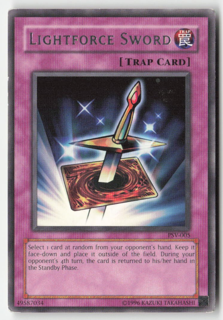 Lightforce Sword PSV-005 Unlimited Rare Moderately Played