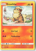 Growlithe 21/214 Regular Unbroken Bonds Moderately Played