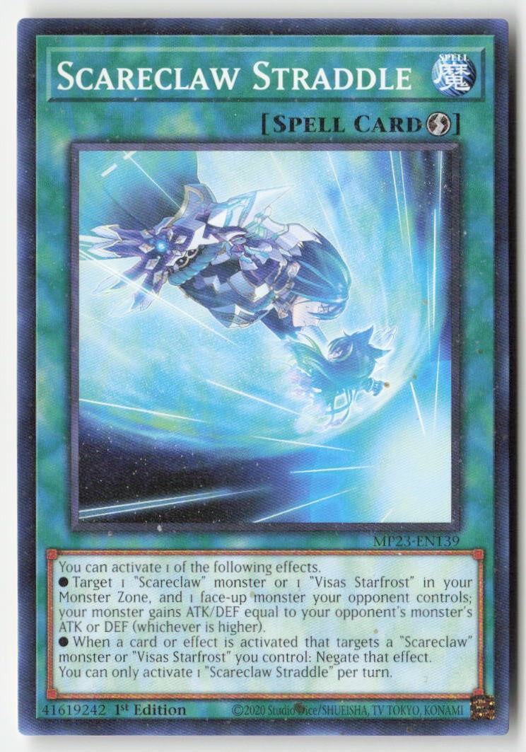 Scareclaw Straddle MP23-EN139 1st Edition Common Moderately Played