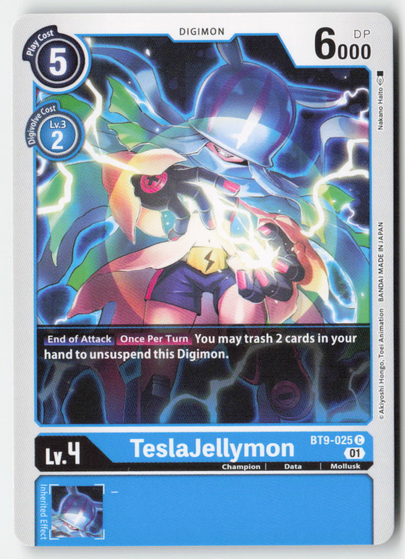 TeslaJellymon BT9-025 Normal Common Near Mint, Front