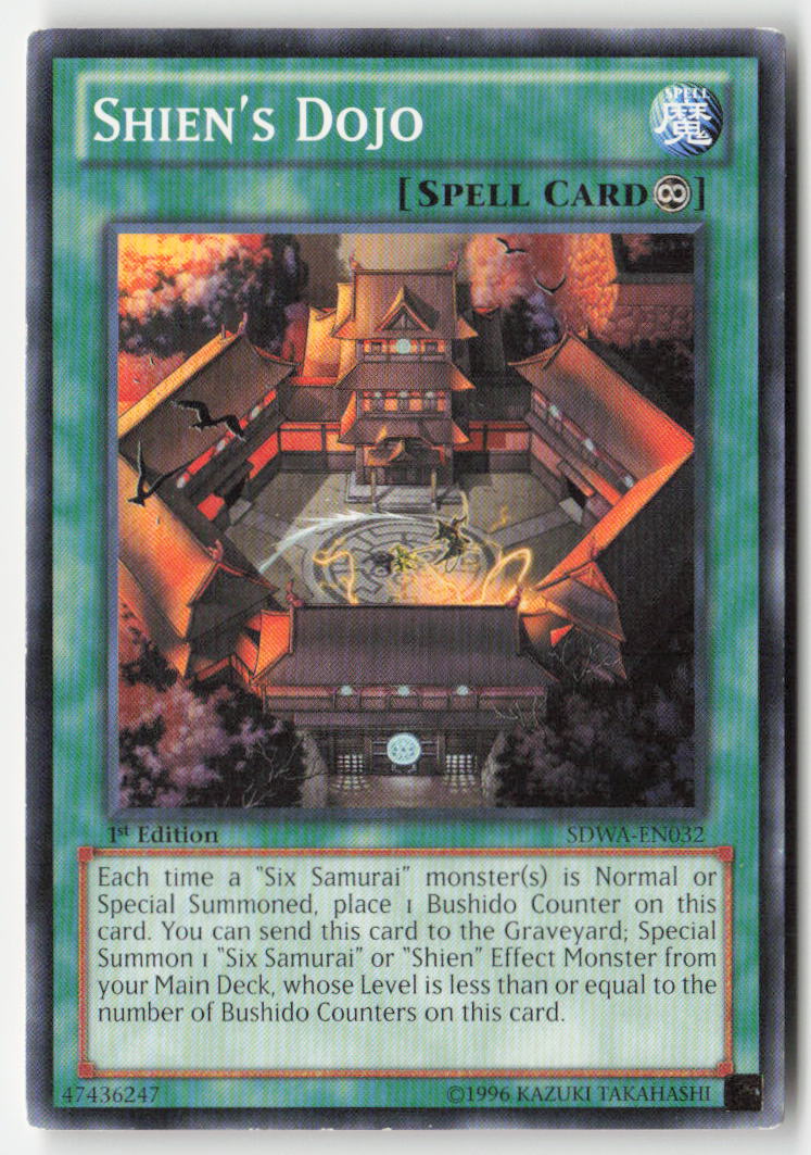 Shien's Dojo SDWA-EN032 1st Edition Common Moderately Played