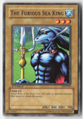 The Furious Sea King LOB-033 1st Edition Common Moderately Played