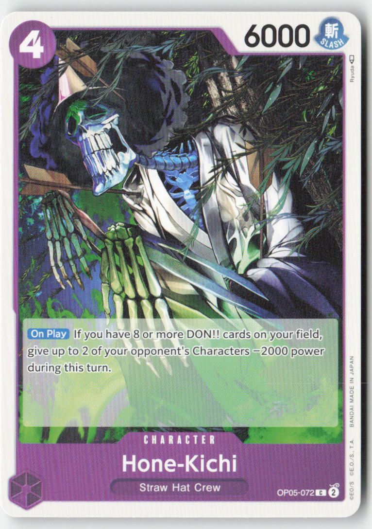 Hone-Kichi (ST-18 Reprint) OP05-072 Normal Common Lightly Played