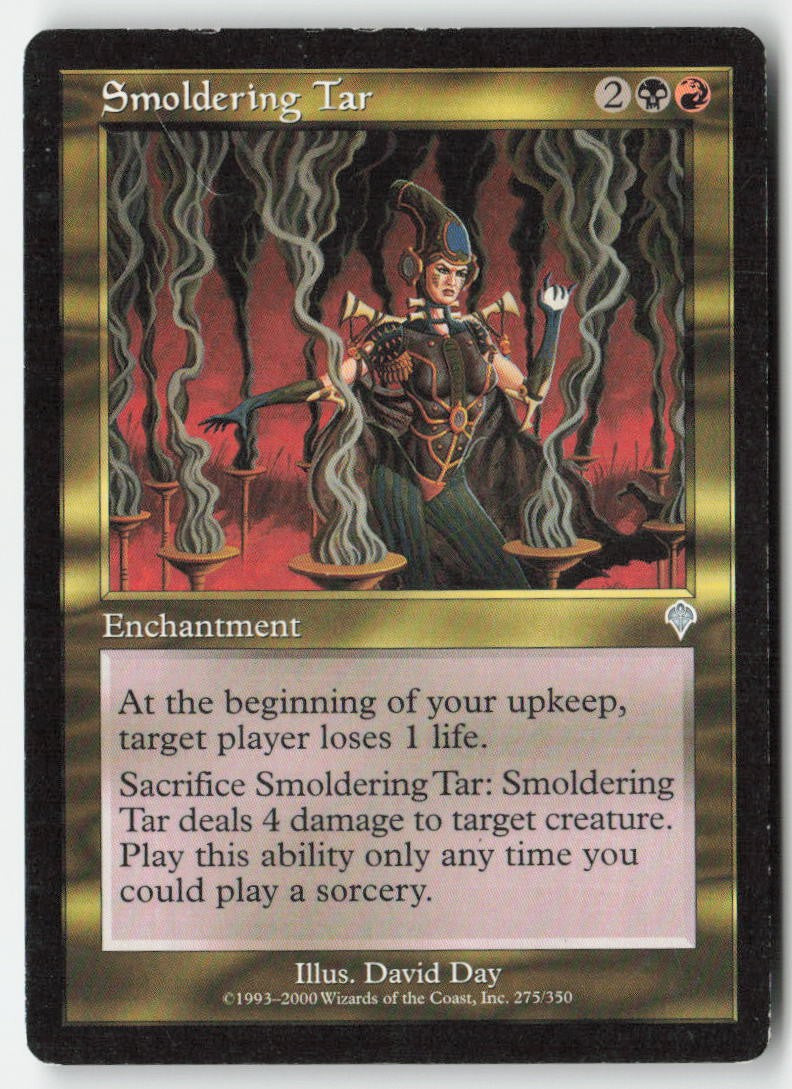 Smoldering Tar INV 275 Uncommon Moderately Played