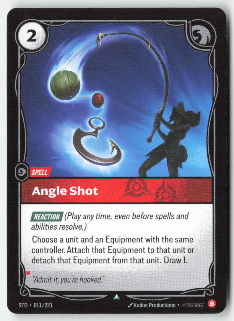 Angle Shot #011/221 - Spiritforged - Riftbound - Uncommon - Lightly Played