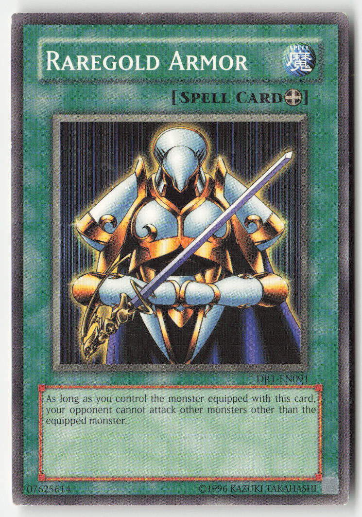 Raregold Armor DR1-EN091 Unlimited Common Moderately Played