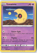 Lunatone 72/189 Regular Darkness Ablaze Moderately Played