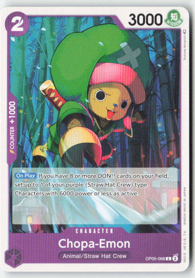 Chopa-Emon (ST-18 Reprint) OP05-068 Normal Common Lightly Played