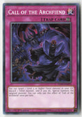 Call of the Archfiend EXFO-EN075 1st Edition Common Moderately Played