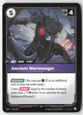 Ancient Warmonger #131/221 - Spiritforged - Riftbound - Uncommon - Lightly Played
