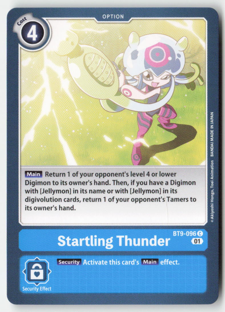 Startling Thunder BT9-096 Normal Common Near Mint