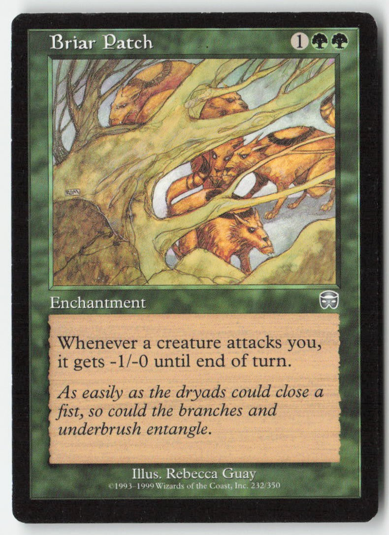 Briar Patch MMQ 232 Uncommon Moderately Played