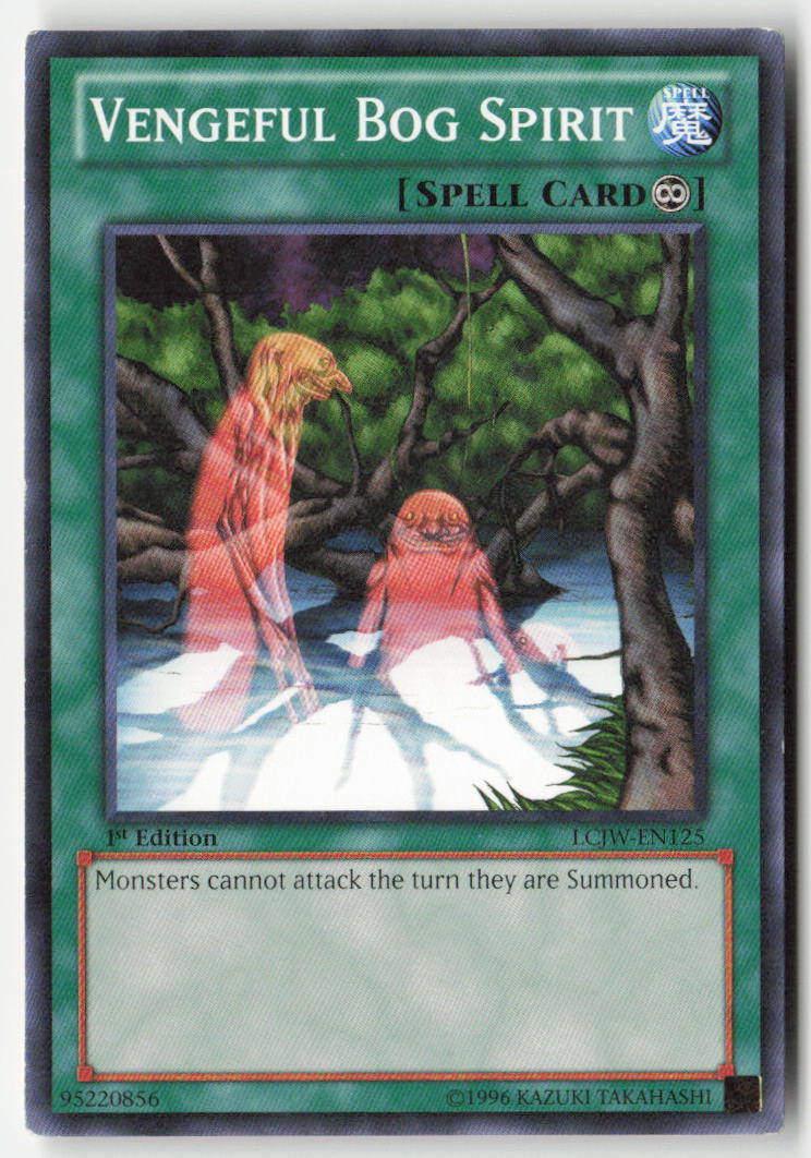 Vengeful Bog Spirit LCJW-EN125 1st Edition Common Moderately Played, Front