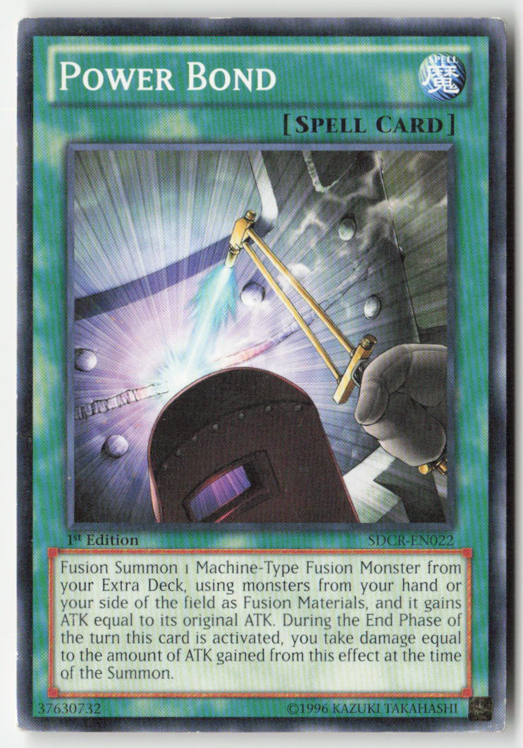 Power Bond SDCR-EN022 1st Edition Common Moderately Played