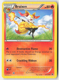 Braixen 12/124 Regular Fates Collide Moderately Played