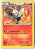 Braixen 26/162 Regular BREAKthrough Moderately Played