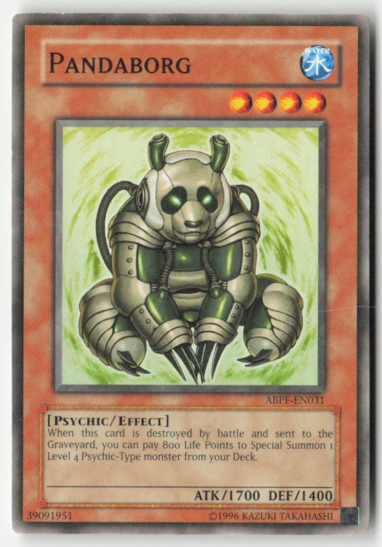 Pandaborg ABPF-EN031 Unlimited Common Moderately Played