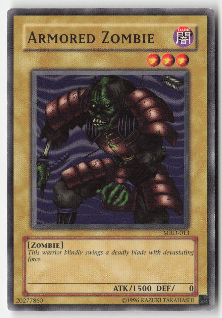 Armored Zombie MRD-013 Unlimited Common Moderately Played