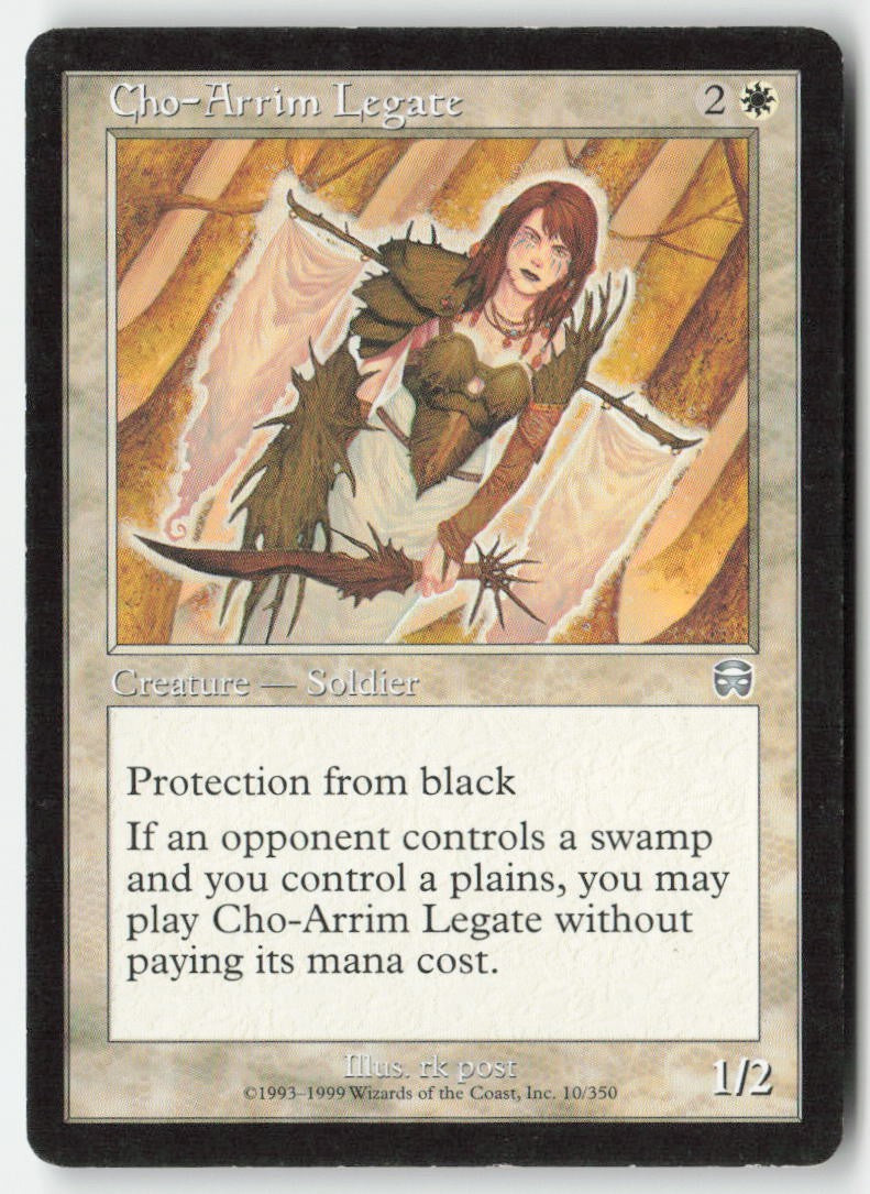Cho-Arrim Legate MMQ 10 Uncommon Moderately Played, Front
