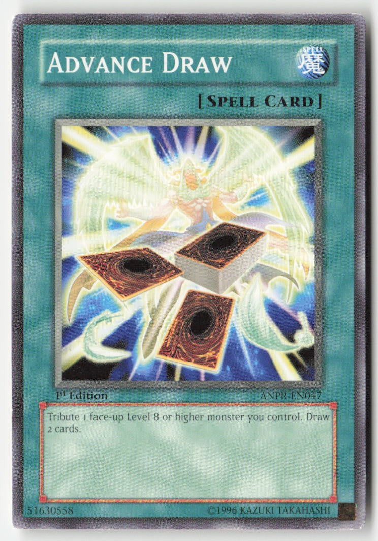 Advance Draw ANPR-EN047 1st Edition Common Moderately Played, Front