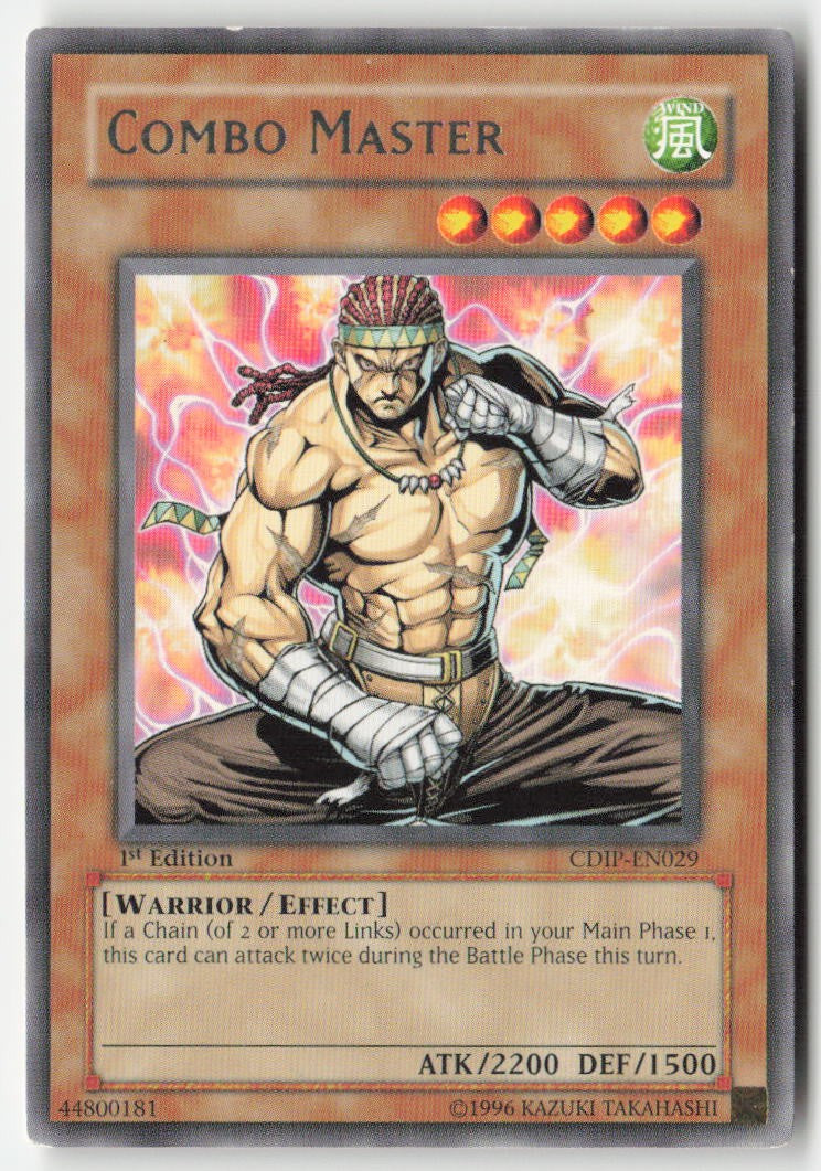 Combo Master CDIP-EN029 1st Edition Rare Moderately Played
