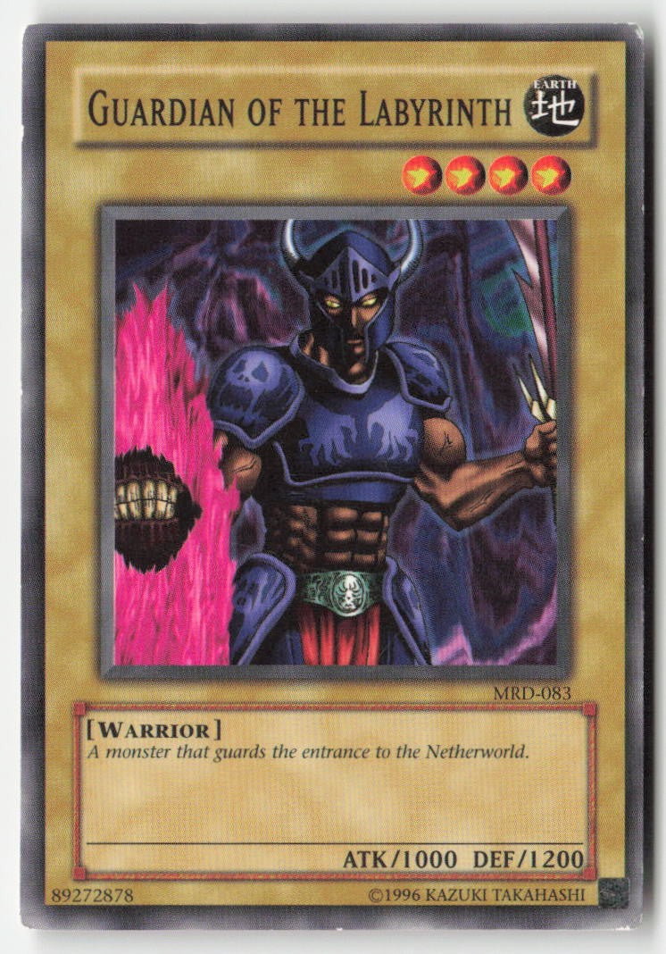 Guardian of the Labyrinth MRD-083 Unlimited Common Moderately Played