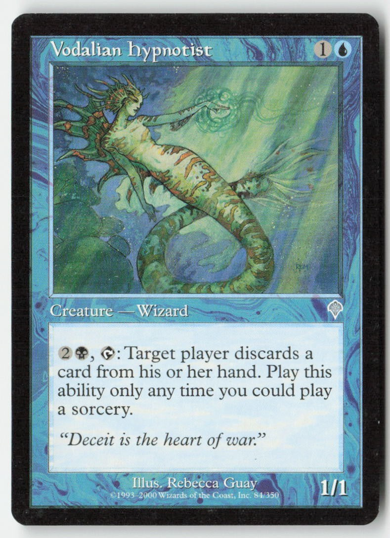 Vodalian Hypnotist INV 84 Uncommon Moderately Played
