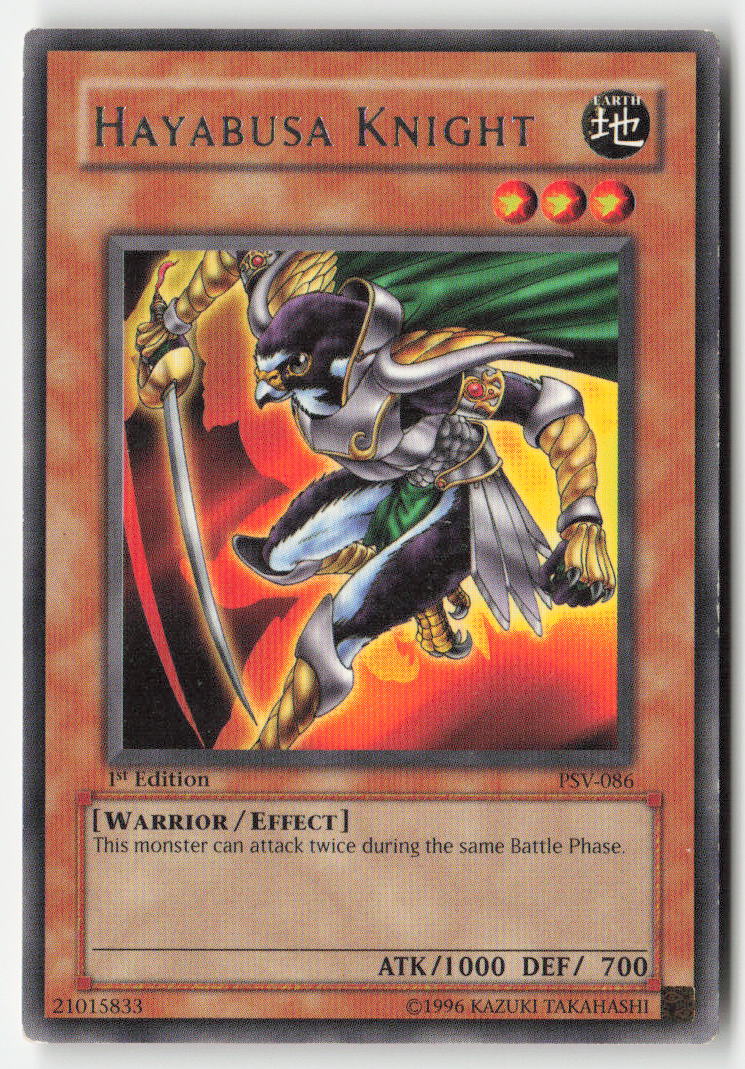 Hayabusa Knight PSV-086 1st Edition Rare Moderately Played