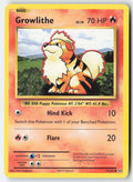 Growlithe 17/108 Regular Evolutions Moderately Played