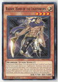 Raiden, Hand of the Lightsworn SR02-EN022 1st Edition Common Moderately Played