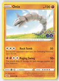 Onix 036/78 Regular Pokémon GO Moderately Played