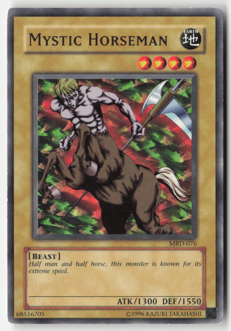 Mystic Horseman MRD-076 Unlimited Common Moderately Played