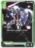 Gundam AGE-1 Flat GD03-031 Common Normal Lightly Played