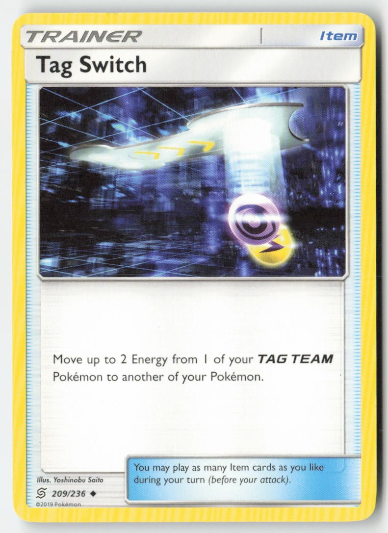 Tag Switch 209/236 Regular Unified Minds Moderately Played