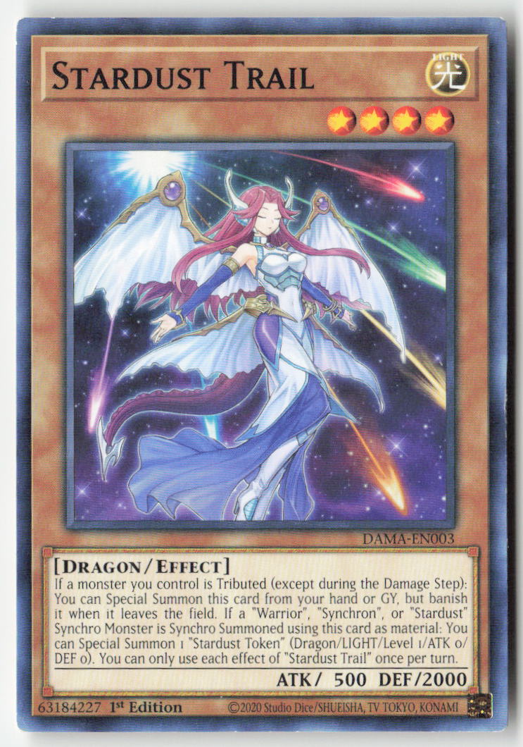 Stardust Trail DAMA-EN003 1st Edition Common Moderately Played