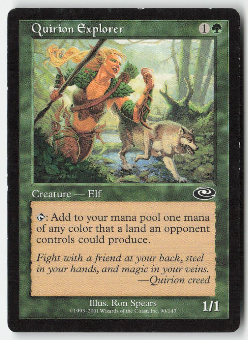 Quirion Explorer PLS 90 Common Moderately Played