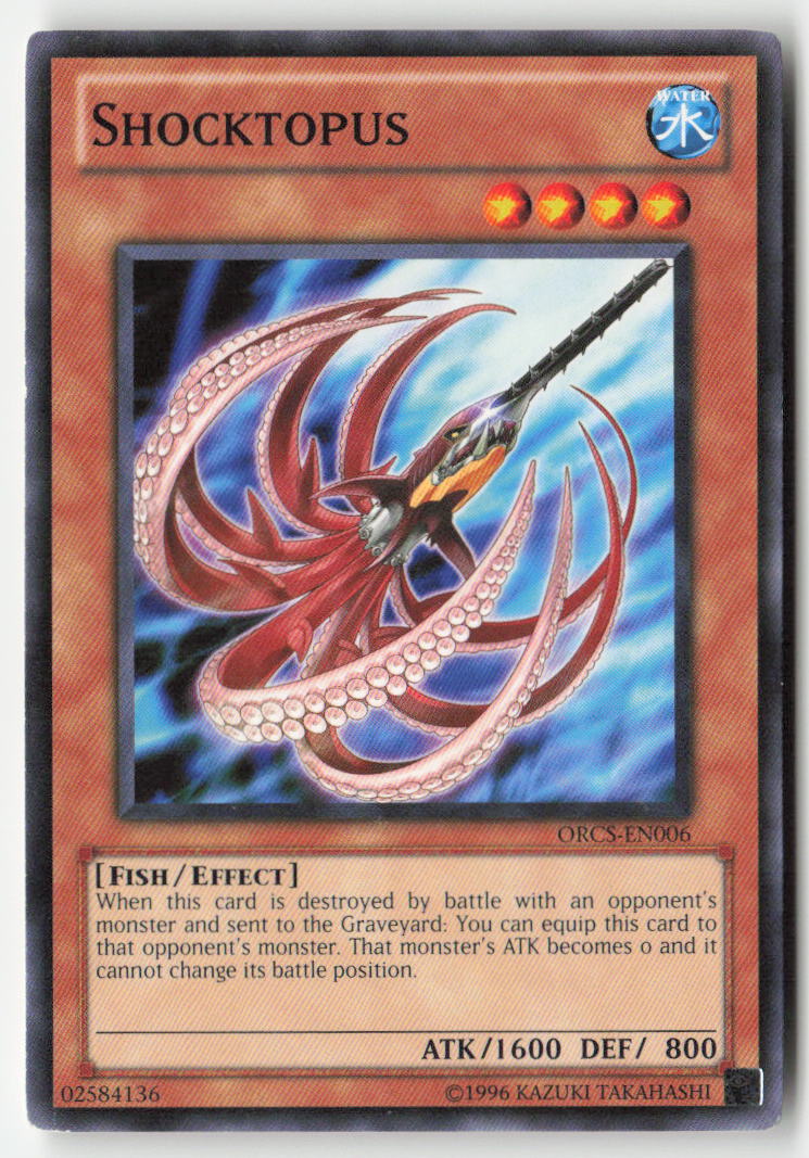 Shocktopus ORCS-EN006 Unlimited Common Moderately Played, Front