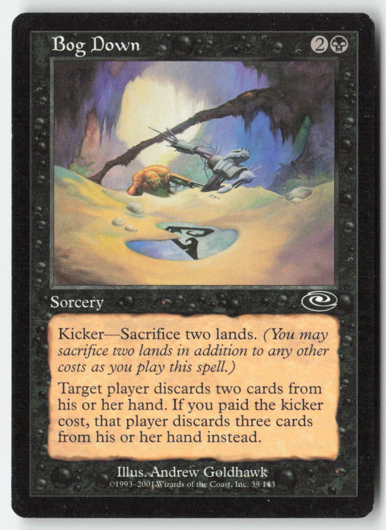 Bog Down PLS 39 Common Moderately Played