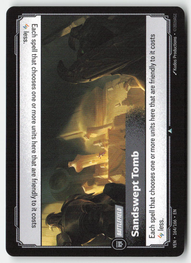 Sandswept Tomb #164/166 - Vendetta - Riftbound - Uncommon - Lightly Played