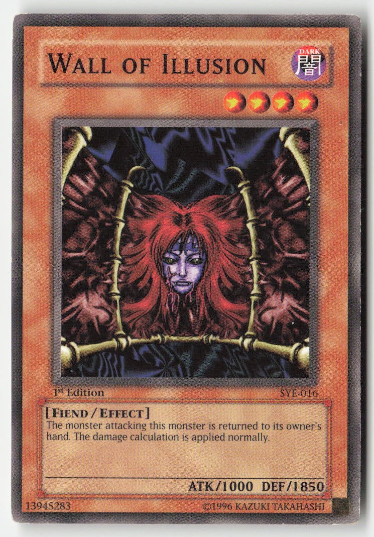 Wall of Illusion SYE-016 1st Edition Common Moderately Played